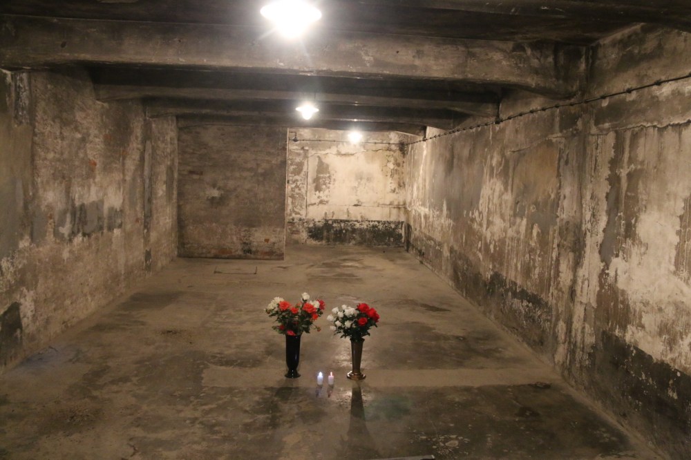 Auschwitz gas chamber
